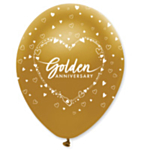 Guldbryllup Balloner
