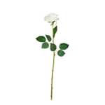 Kunstig Ranunkel Rose Hvid