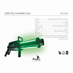LED CO₂ Konfettikanon