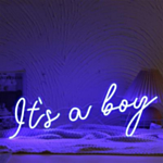 It's A Boy Neonskilt