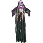 Hængende Grim Reaper Skelet Med Lys
