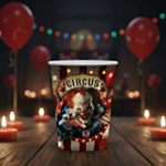 Halloween Cirkus Papkrus