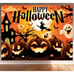 Happy Halloween Backdrop