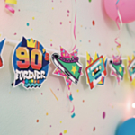 90's Forever Guirlande