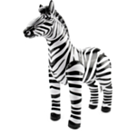 Oppustelig Zebra