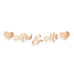 Mr & Mrs Guirlande Roseguld