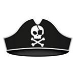 Pirat Partyhatte