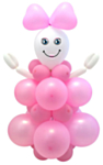 Ballonfigur Pige DIY