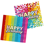 Rainbow Birthday Servietter