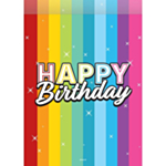 Rainbow Birthday Gaveposer