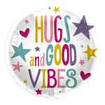 Hugs And Good Vibes Folieballon