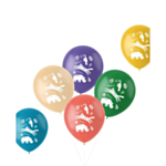Zoo Party Ballon Mix