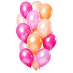 Peachy Flamingo Ballonmix