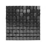 Vægpanel Sort
