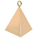 Pyramide Ballonvægt Rosaguld
