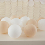 Mosaik Ballon Mix Beige/Hvid