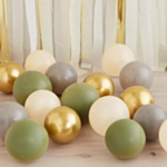 Mosaik Ballon Mix Olivengrøn/Beige