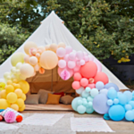 Ballonbue Ombre Multifarvet