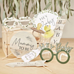 Botanisk Babyshower Selfie Props