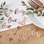 Love Konfetti Rosaguld
