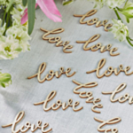 Love Konfetti Træ