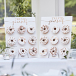 Rosaguld/Hvid Donut Væg
