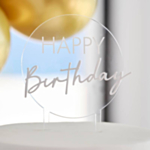 Happy Birthday Akryl Kagetopper