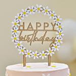 Daisy Happy Birthday Kagetopper Træ