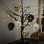 Kranie Halloweendekorationer
