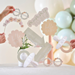 Floral Babyshower Fotorekvisitter