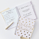 Wedding Planner Bog Guld