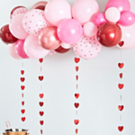 Romantisk Ballonbue DIY Rosaguld/Lyserød