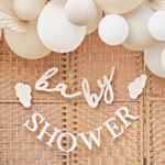 Eco Babyshower Guirlande