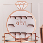 Diamant Shotsvæg Rosaguld
