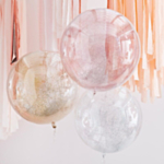 Runde Glitter Balloner
