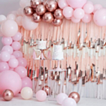 Ballonbue DIY Lyserød/Rosaguld