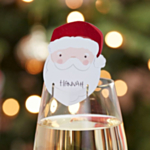 Santa Glasdekorationer