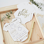 Babyshower Gode Råd Kort