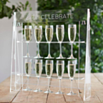Let's Celebrate Akryl Champagnevæg