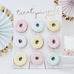 Pastel Party Donut Væg