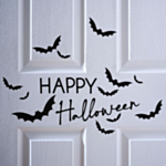 Flagermus Halloween Klistermærker