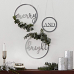 Merry & Bright Akrylskilte