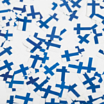 Finland Flag Konfetti