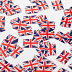Storbritannien Flag Konfetti