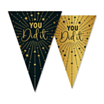 You Did It Golden Celebrations Vimpelguirlande