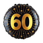 60 Års Golden Celebrations Folieballon