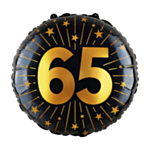 65 Års Golden Celebrations Folieballon