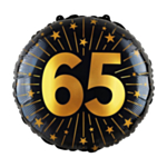 65 Års Golden Celebrations Folieballon