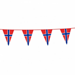 Norge Vimpel Flagguirlande