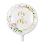 Mr & Mrs Blomster Folieballon